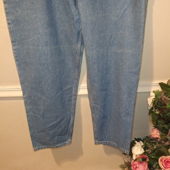 Carhartt 46 x 30 Relaxed Fit 100% Cotton Lighter Wash Jeans - Picture 3 of 12